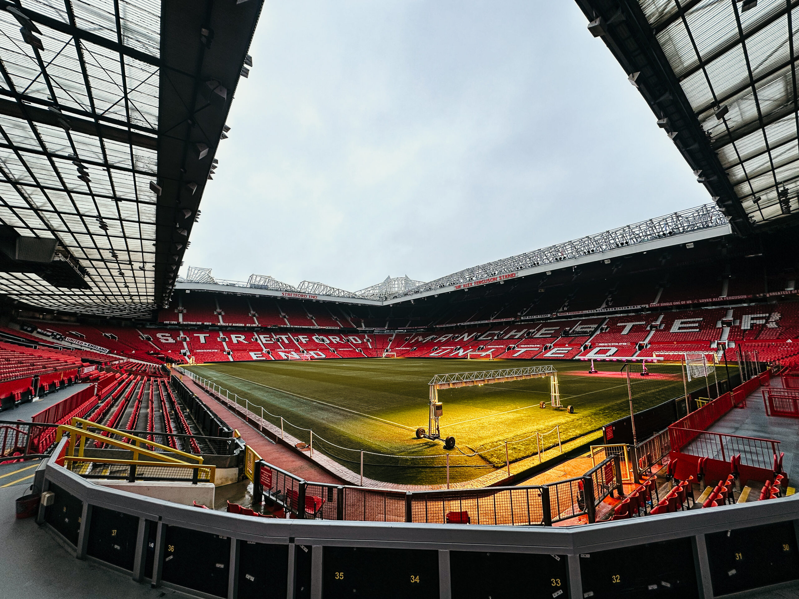 Old Trafford Innenraum Manchester United